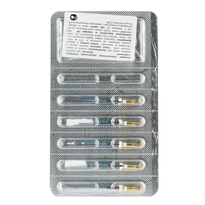 15. Т-флекс/T-Flex 25мм, 04/15 машин.,никель-титан, 5шт/уп/ Еврофайл