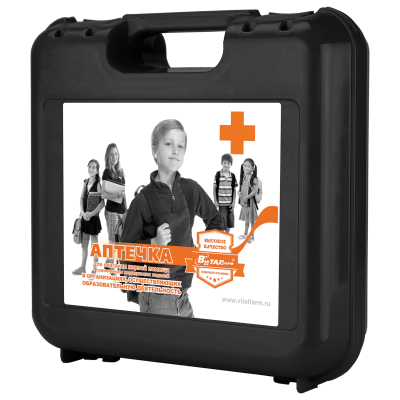 Аптечка для учебных, общеобразовательных учреждений Виталфарм/ Россия (приказ 261н)