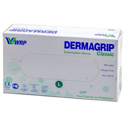 Перчатки латекс. нестер. неопудр. смотровые L Classic 50 пар/упак. /Dermagrip/500