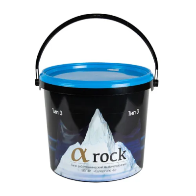 15. Супергипс (3 класс) Альфа-Рок (голубой) 5кг/ Целит