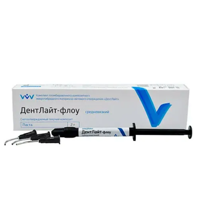 15. Дентлайт флоу А2, текуч. композит. паста, 2г/ ВладМиВа