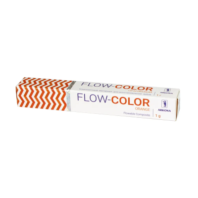 15. Flow-color (флоу-колор) композит. материал для восстановления зубов(1шпр*1г), цвет оран./ Arkona